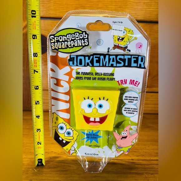 Excalibur Nickelodeon Spongebob Squarepants Jokemaster Sealed Packet NIP - Picture 7 of 8
